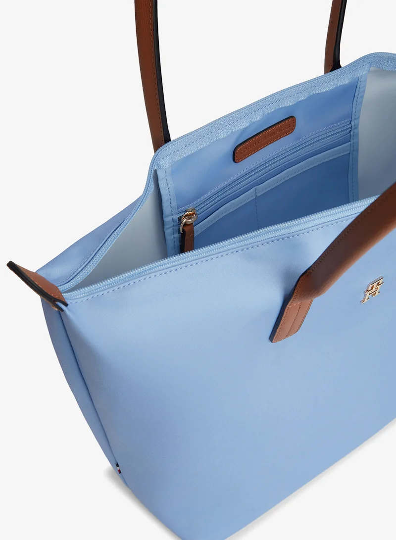 TOMMY HILFIGER  Monogram Contrast Handle Tote Bag for Women | Best Price UAE